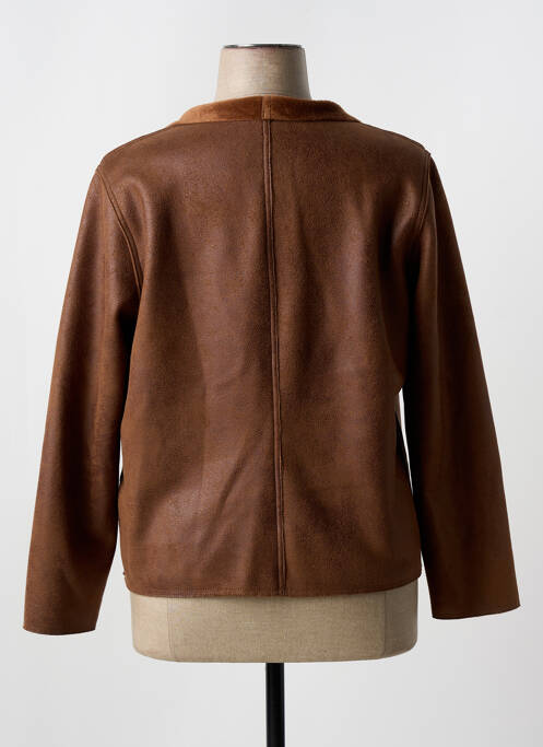 Veste casual marron TELMAIL pour femme