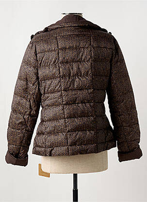 Doudoune poches sans capuche marron SURKANA femme