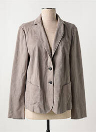 Blazer poches gris WHITE LABEL femme