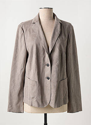 Blazer poches gris WHITE LABEL femme
