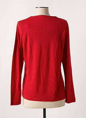 T-shirt manches longues manches longues rouge CONCEPT K femme