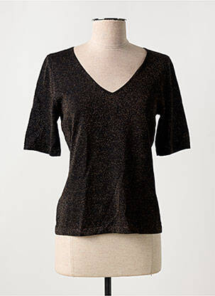 Top stretch manches courtes or SURKANA femme