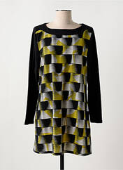 Robe pull noir MARBLE pour femme seconde vue