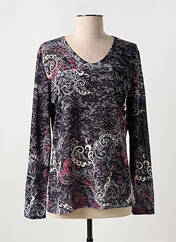 T-shirt gris EL INTERNATIONALE pour femme seconde vue