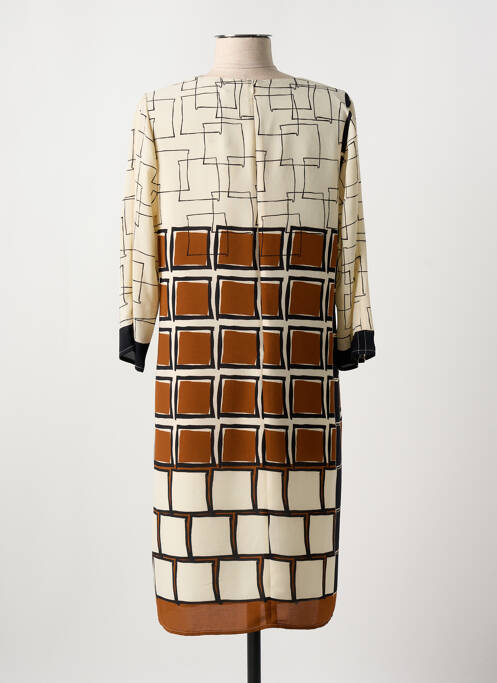 Robe mi-longue beige MERI & ESCA pour femme