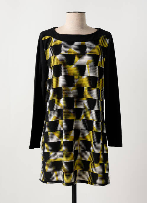 Robe pull noir MARBLE pour femme