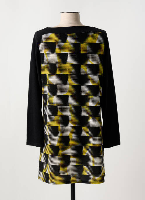 Robe pull noir MARBLE pour femme