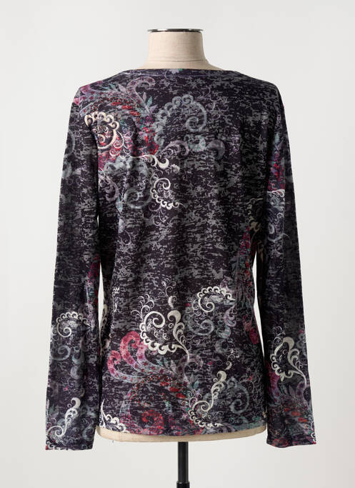 T-shirt gris EL INTERNATIONALE femme