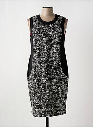 Robe mi-longue sans manche sans manche noir TELMAIL femme