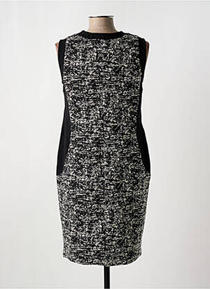 Robe mi-longue sans manche sans manche noir TELMAIL femme