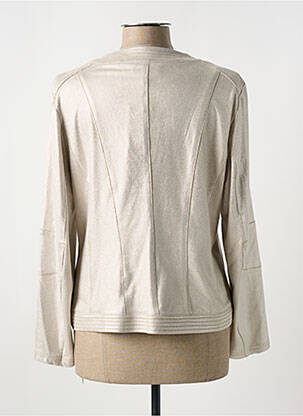 Veste casual coupe droite beige MERI & ESCA femme