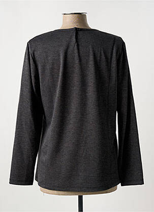 Pull coupe droite manches longues gris JAC JAC femme