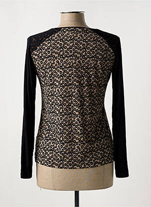 T-shirt manches longues manches longues marron TELMAIL femme
