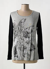 T-shirt gris JEAN GABRIEL pour femme seconde vue