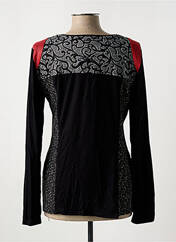 T-shirt noir FRED SABATIER pour femme seconde vue