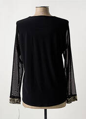 T-shirt noir JEAN DELFIN pour femme seconde vue