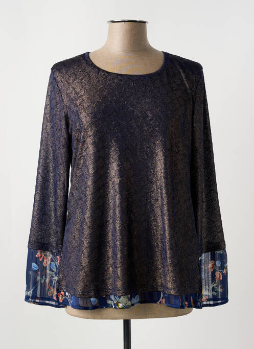 Blouse bleu FRED SABATIER femme