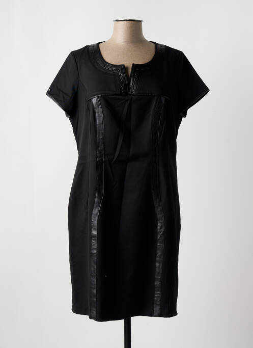 Robe mi-longue noir FRED SABATIER pour femme
