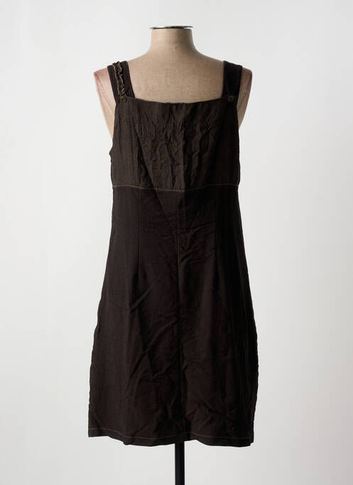 Robe mi-longue noir GUY DUBOUIS pour femme