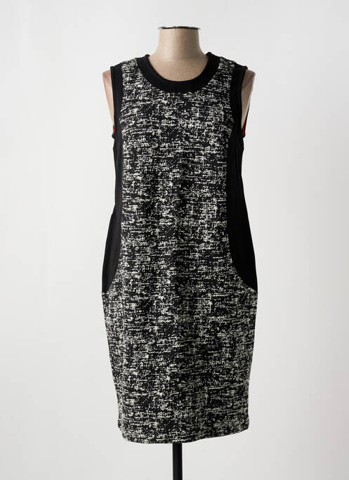 Robe mi-longue noir TELMAIL pour femme