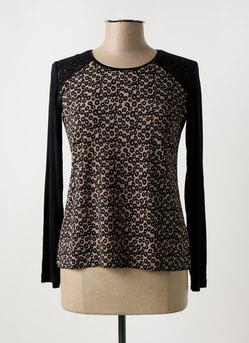 T-shirt marron TELMAIL pour femme