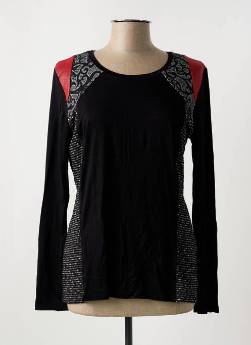 T-shirt noir FRED SABATIER pour femme