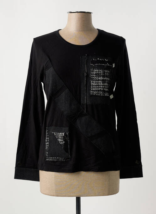 T-shirt noir GRIFFON pour femme