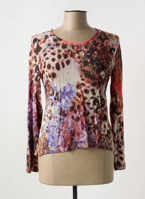 T-shirt rouge JEAN GABRIEL pour femme