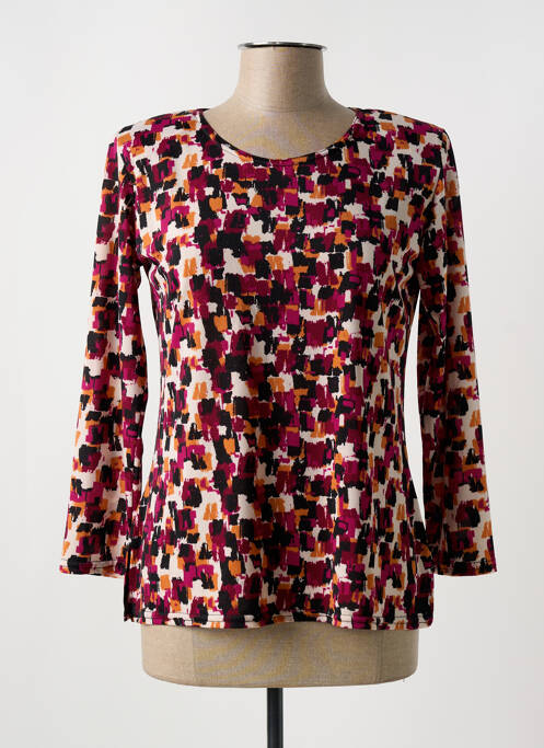 T-shirt violet PLURIELLES pour femme