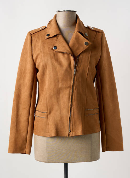 Veste casual marron VERSION FEMININ pour femme