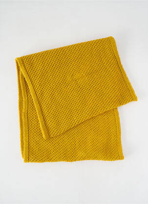 Col / tour de cou stretch jaune DIVAS femme
