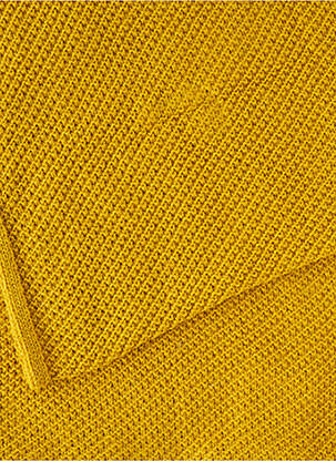 Col / tour de cou stretch jaune DIVAS femme