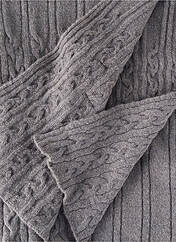 Echarpe gris FRED SABATIER pour femme seconde vue