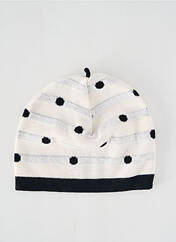 Bonnet blanc TELMAIL pour femme seconde vue