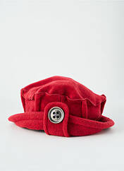 Bonnet rouge TELMAIL pour femme seconde vue