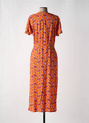 Robe longue orange PRINCESSE NOMADE pour femme seconde vue