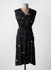 Robe mi-longue noir MADEMOISELLE YEYE pour femme seconde vue