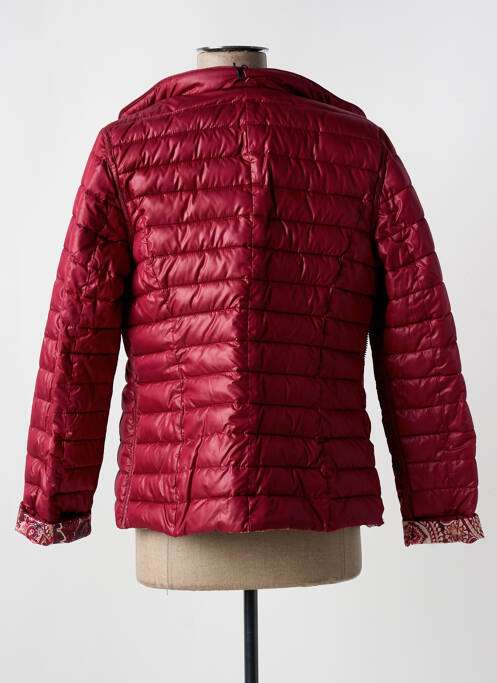 Doudoune poches sans capuche rouge BARBARA LEBEK femme