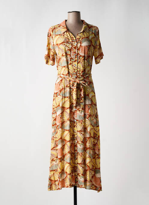 Robe longue jaune KING LOUIE pour femme