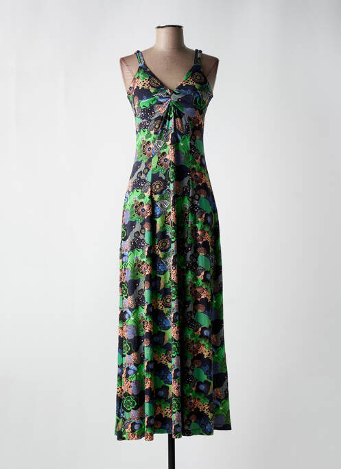 Robe longue vert WHO'S THAT GIRL pour femme