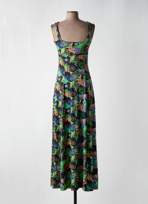 Robe longue vert WHO'S THAT GIRL pour femme