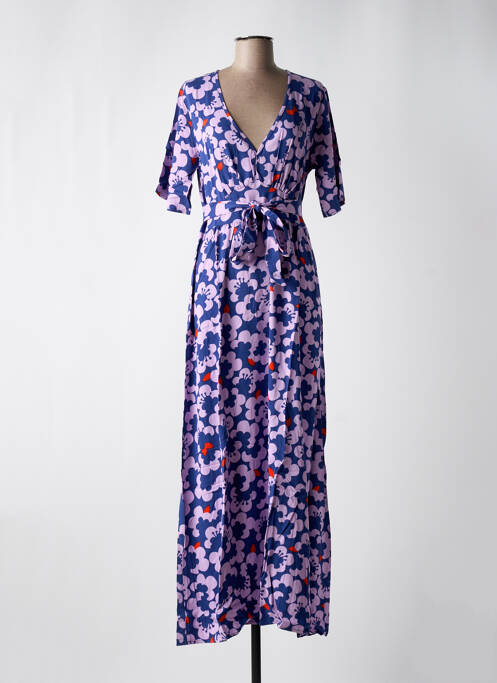 Robe longue violet MADEMOISELLE YEYE pour femme