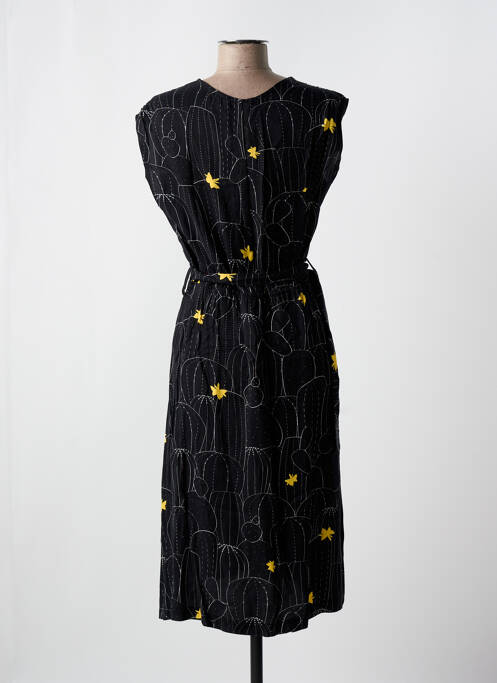 Robe mi-longue noir MADEMOISELLE YEYE pour femme
