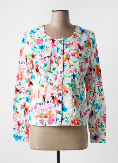 Veste casual blanc 7 SEASONS pour femme