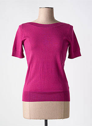 T-shirt stretch manches courtes violet KING LOUIE femme