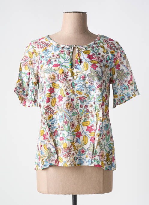 Blouse blanc AGATHE & LOUISE pour femme