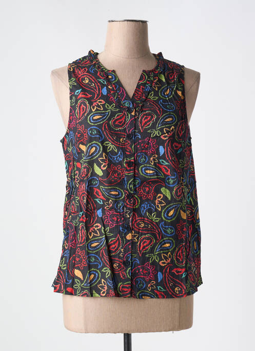 Chemisier noir AGATHE & LOUISE pour femme