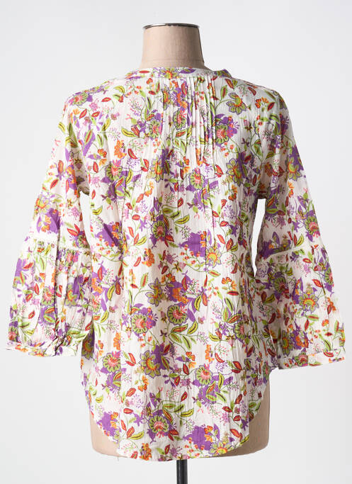 Chemisier violet AGATHE & LOUISE pour femme