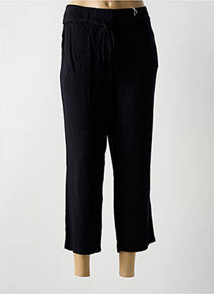 Pantalon 7/8 taille haute taille haute noir GERRY WEBER femme