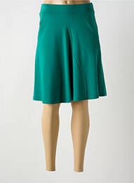 Jupe mi-longue stretch vert KING LOUIE femme
